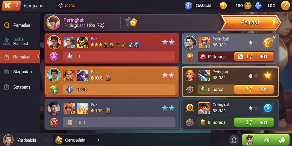Sistem reward yang menguntungkan bagi pemain.