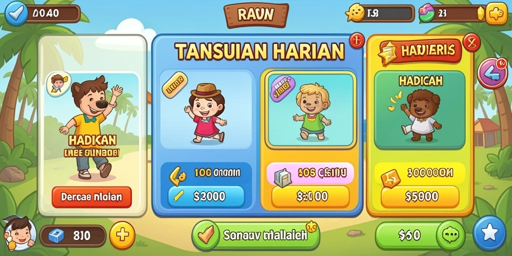 Berbagai level menantang untuk dijelajahi.