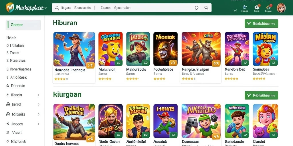 Level yang menantang dengan desain yang kreatif.