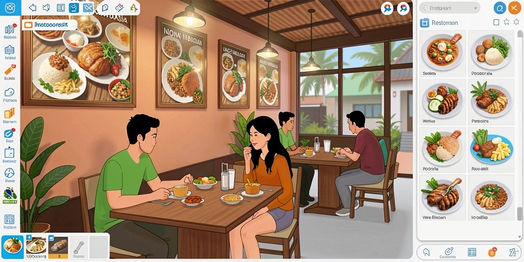 Tangkapan layar ketiga menampilkan item langka yang ditemukan di dalam game.