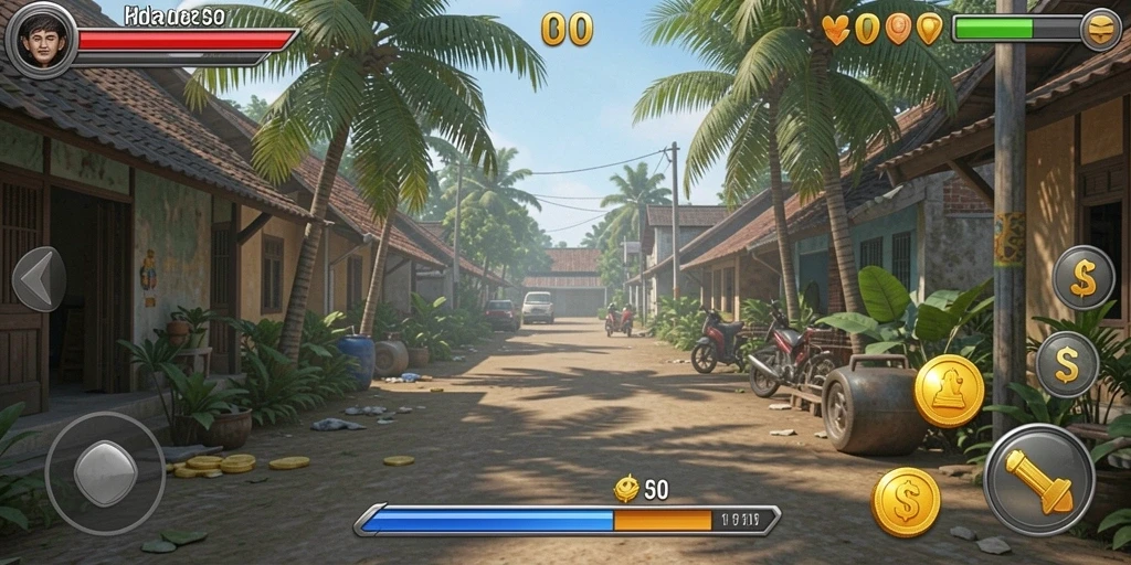 Adegan pertarungan yang epik dan mendebarkan.